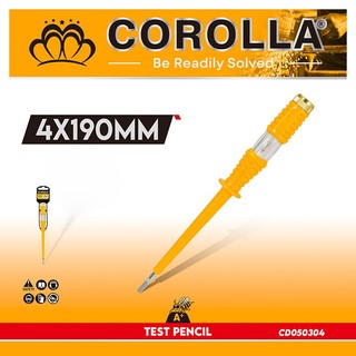 COROLLA Tespen Listrik Digital Dual LED AC/DC 2in1 Obeng Test Pen Induksi Pendeteksi Kabel Putus