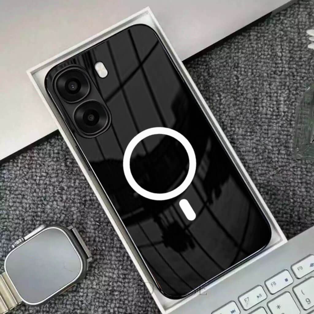 (Q69) Softcase Glass สําหรับ OPPO A6X ใหม่ล่าสุด 2025 - Casing Glass Glossy OPPO A6X - Softcase หรูห