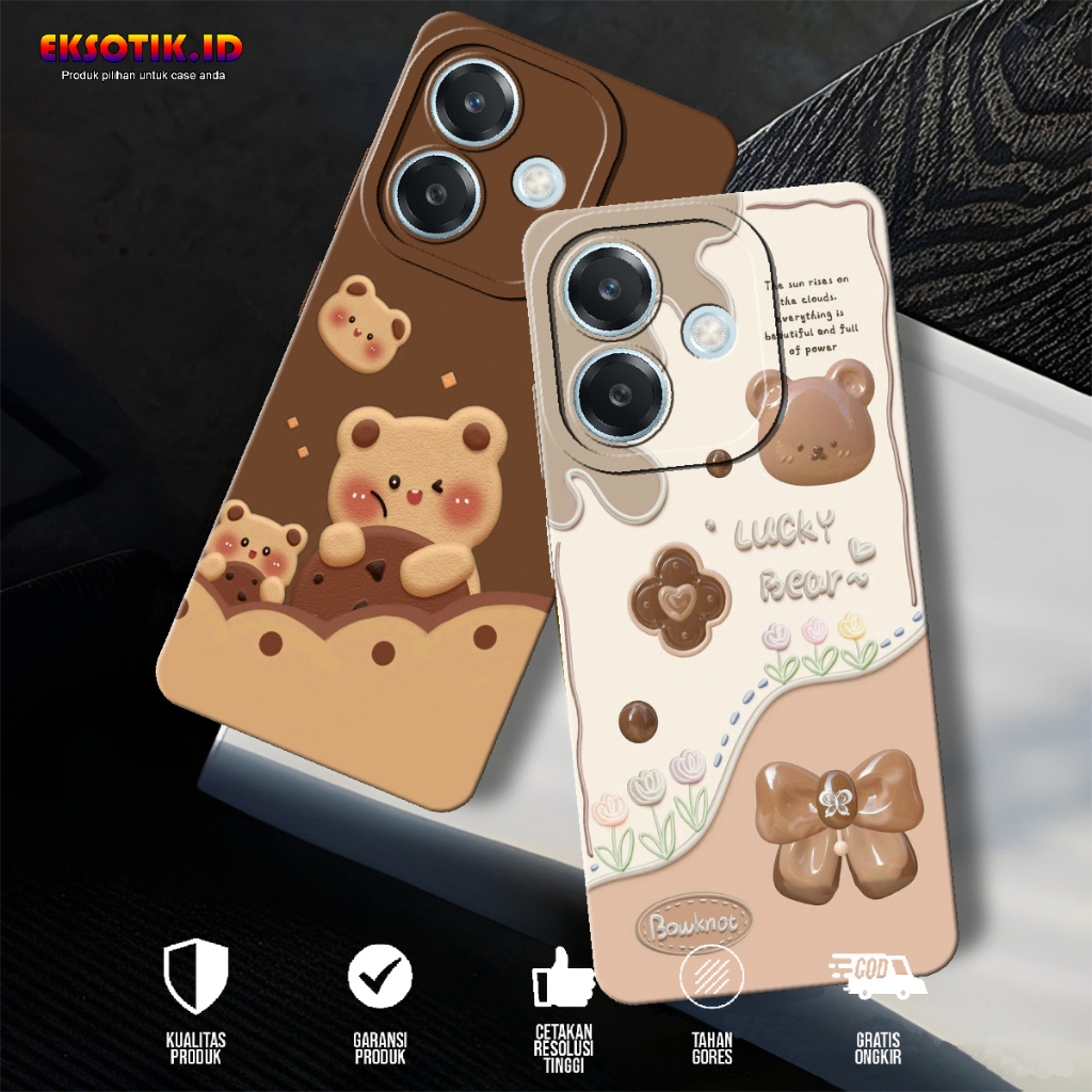 เคส OPPO A5i - เคสโทรศัพท์ OPPO A5i - เคสแฟชั่นล่าสุด - OPPO A5i Silicone - Cool Cute Motif - เคส OP