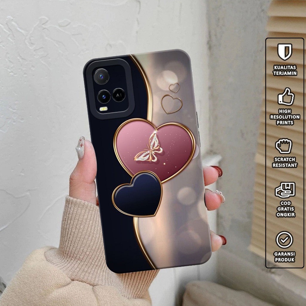 เคสโทรศัพท์ HP สําหรับ Vivo Y21 / Y21T / Y21S / Y33T / Y33S - เคสโทรศัพท์สําหรับ Vivo Y21 (LOVEE) - 