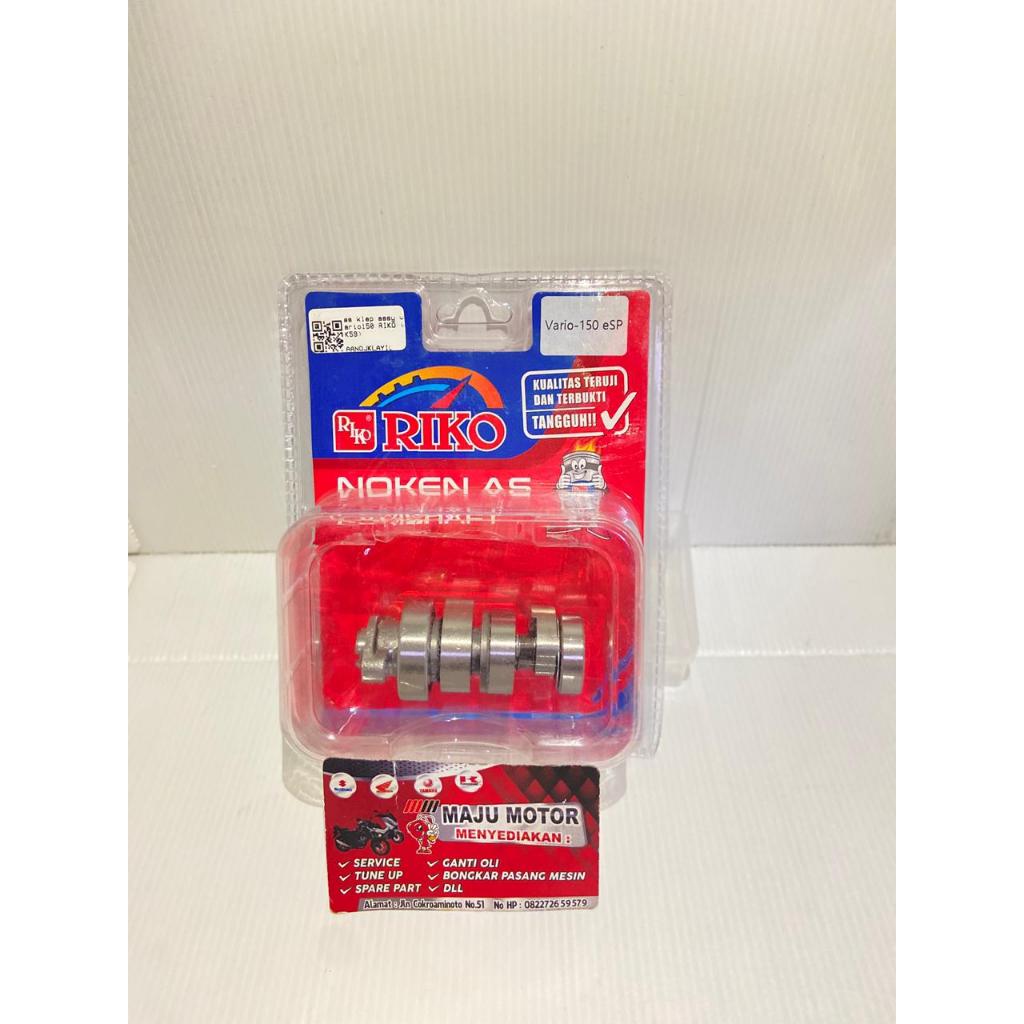 เพลาลูกเบี้ยว Vario 150 PCX 125 PCX 150 K59 (K59) RIKO เพลาวาล์วเพลาลูกเบี้ยวแท้ 100%