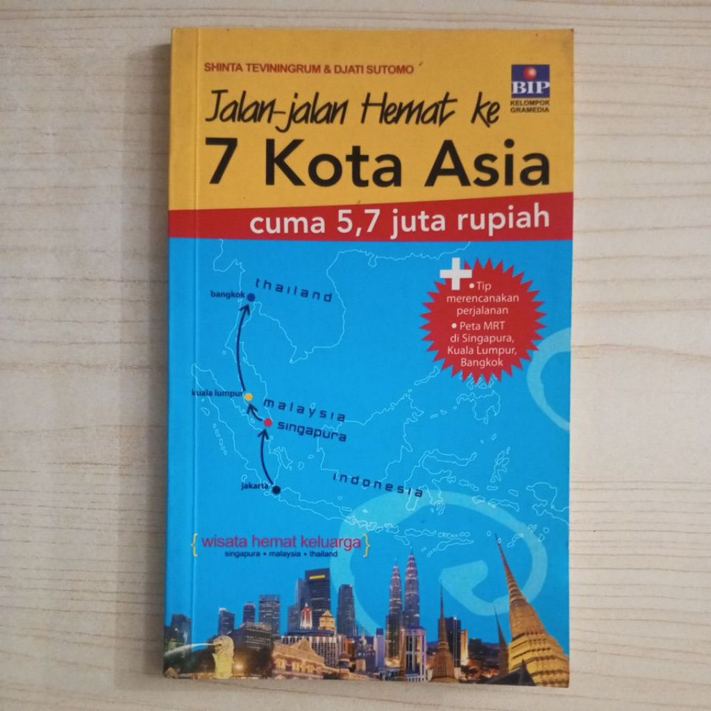 หนังสือบนถนนของ ECONOMICS OF 7 ASIAN CITY โดย SHINTA TEVRUMNING และ DJATI SUT