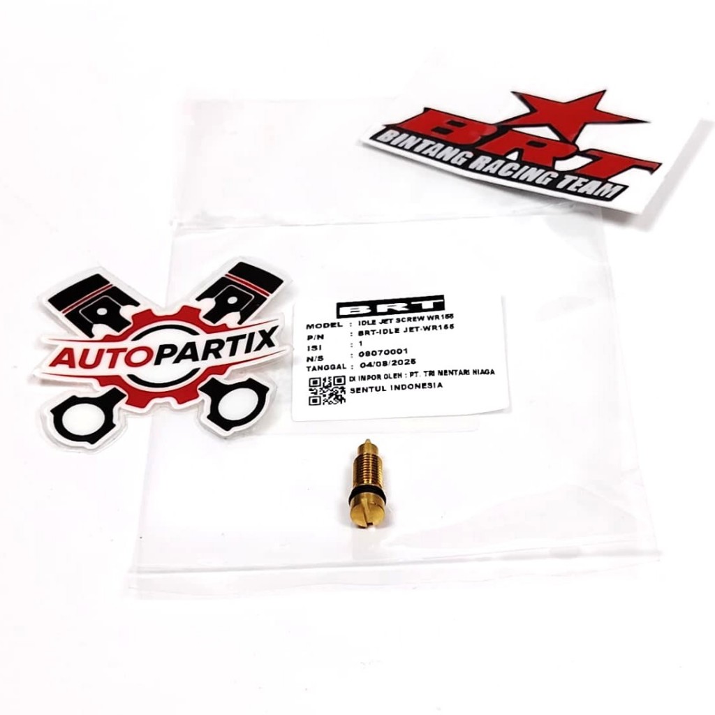 IDLE JET AIR SCREW TB BRT WR 155 R15 VVA R15M VIXION R XSR MT 15 AIR ปรับ TB คันเร่ง WR155 MT15 R15V