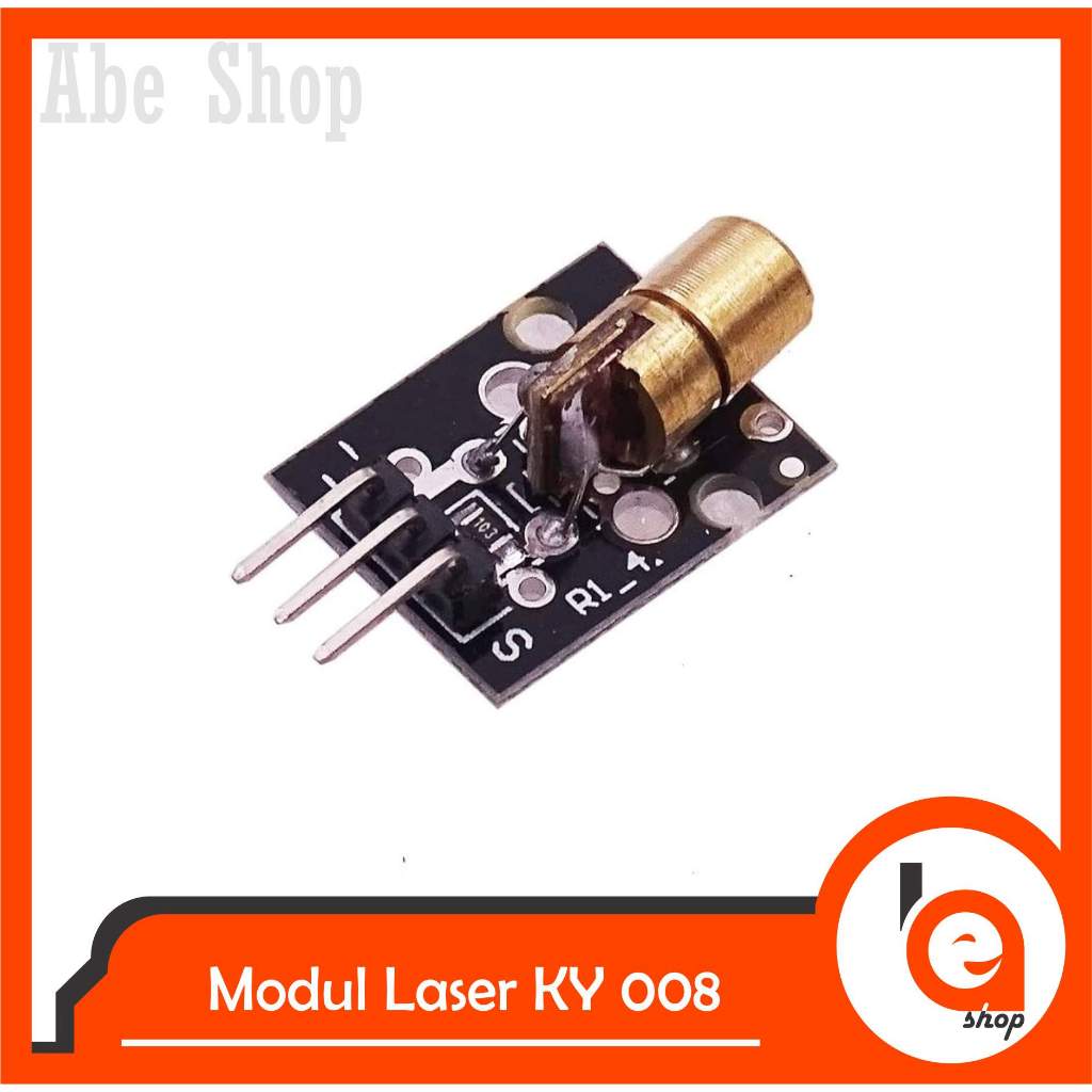 KY-008 650nm 5V 5mW เลเซอร์สีแดงไดโอดเครื่องส่งสัญญาณเซ็นเซอร์ 6 มม.Aduino