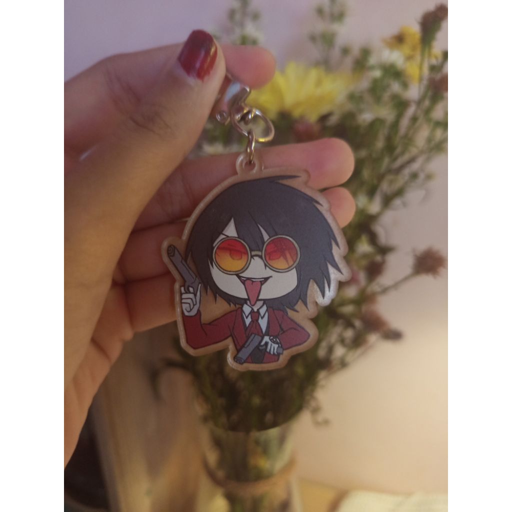 Alucard Hellsing พวงกุญแจอะคริลิค Fanmerch by @chaotic_honey