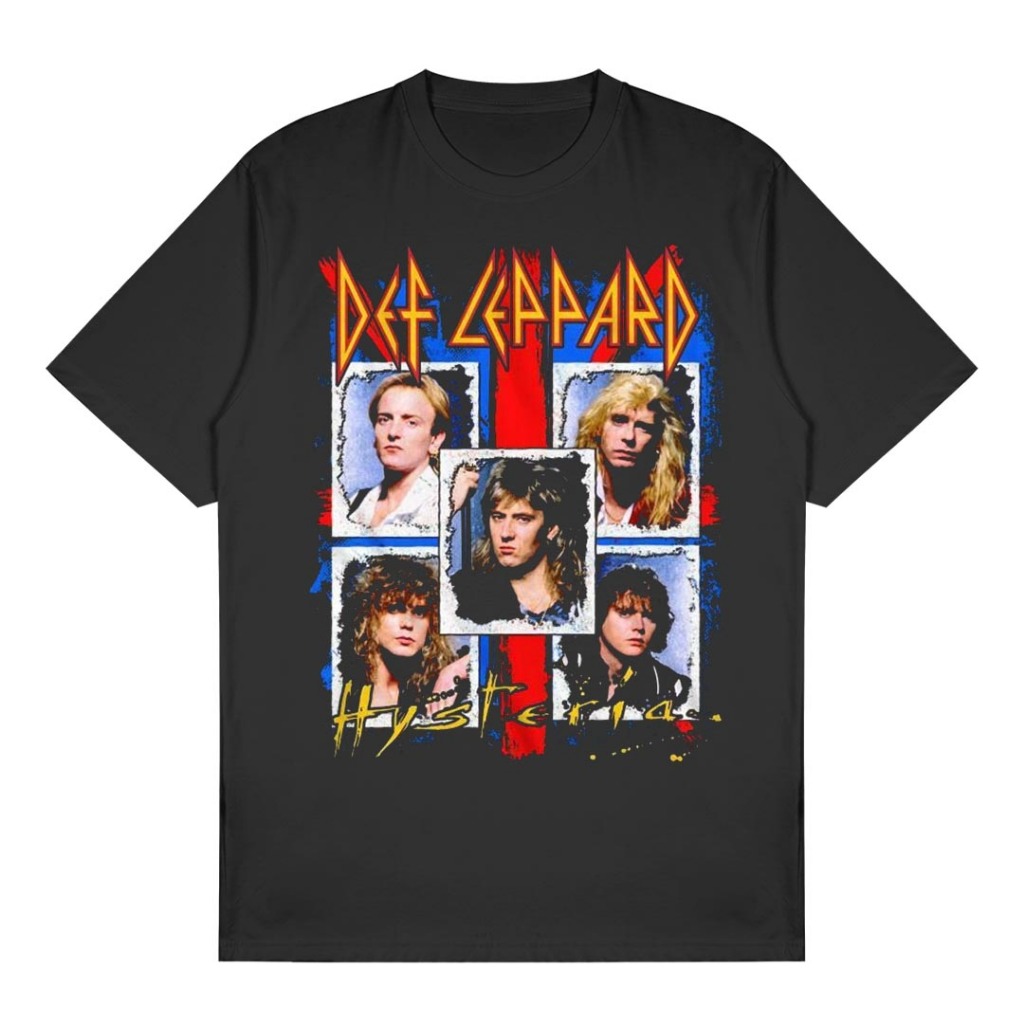 Def Leppard - Ugly Hysteria Black