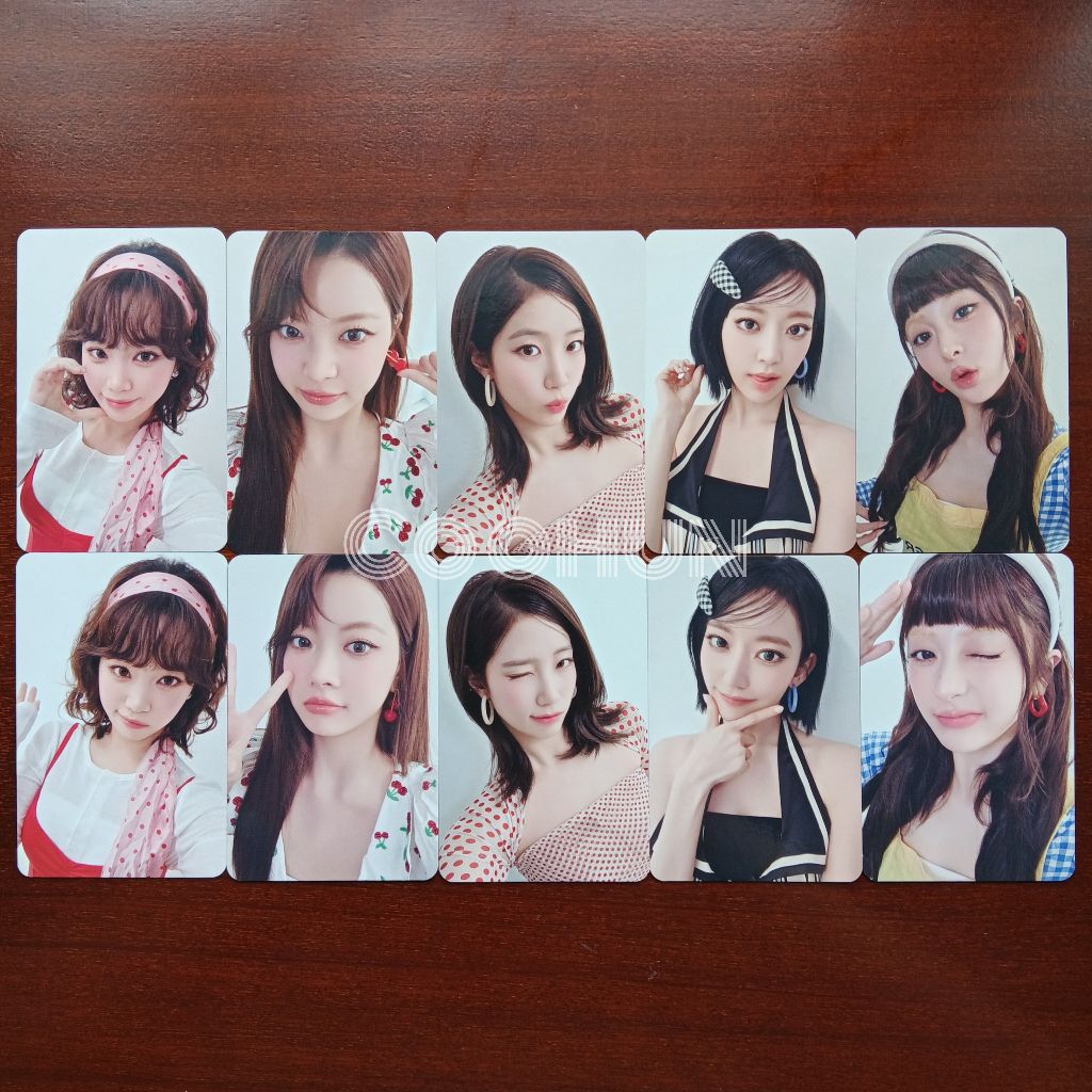 Le Sserafim สปาเก็ตตี้ Photocard อย่างเป็นทางการ Makestar FS CH KR Chaewon Eunchae Kazuha Sakura Yun