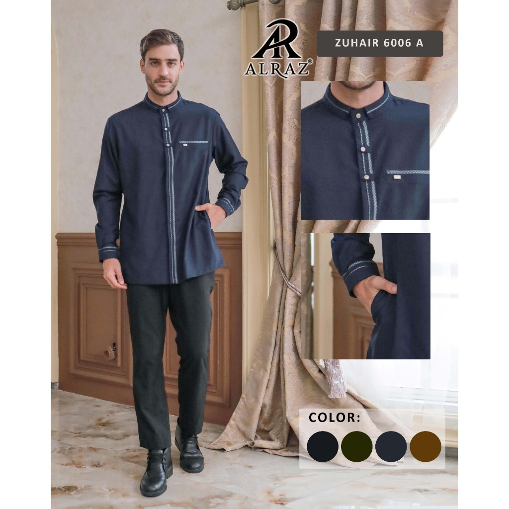 AL RAZ KOKO ZUHAIR 6006A คละสีแบบแขนยาว