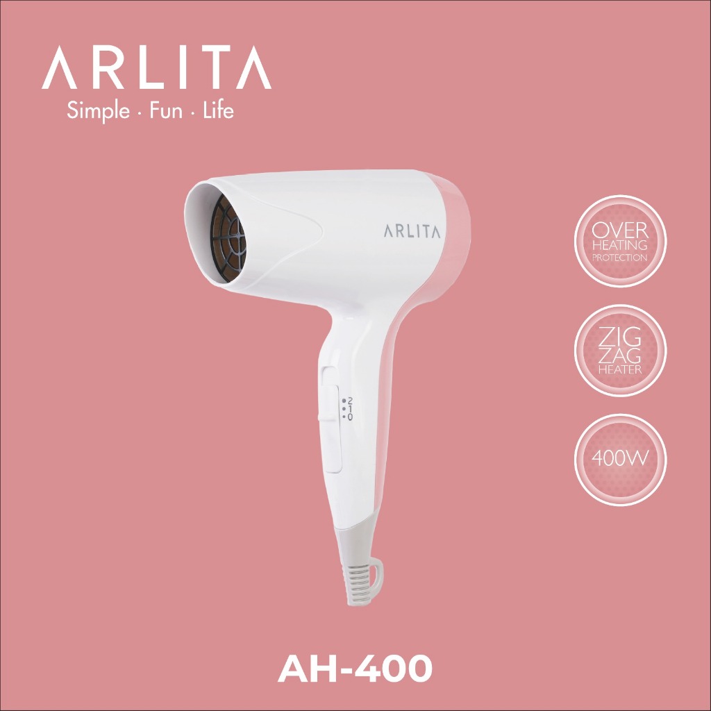 Arlita ไดร์เป่าผม AH 400 400 ไดร์เป่าผม AH400
