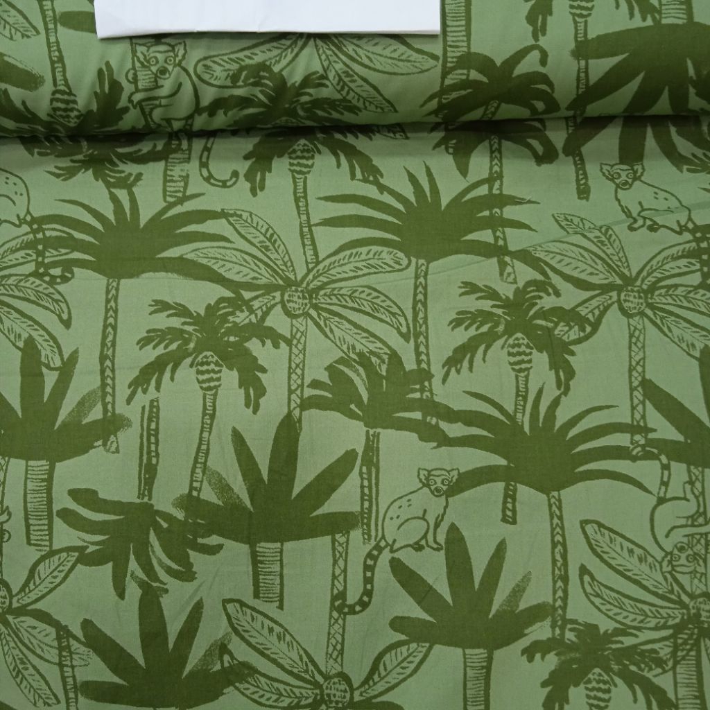 KATUN นําเข้าผ้าพรีเมี่ยม POPLINE ผ้าฝ้ายสําหรับ KERA BANANA TREE