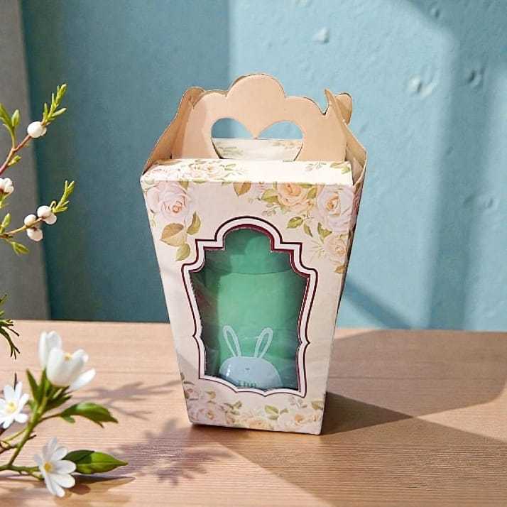 SOUVENIR BOX 8x8x15 CREAM (ขวด RABBIT)