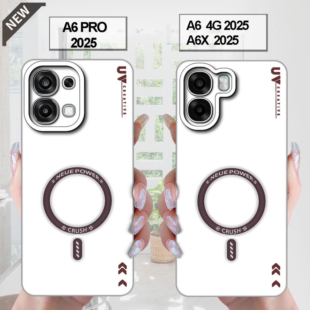 เคส OPPO A6 | เคส A6X | OPPO A6 PRO 2025 _ปลอกซิลิโคนยางสีดําใสยืดหยุ่นยืดหยุ่น