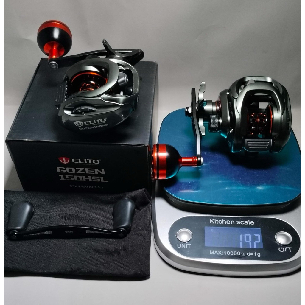 REEL BC GOZEN 150HSL คาร์บอนบอดี้