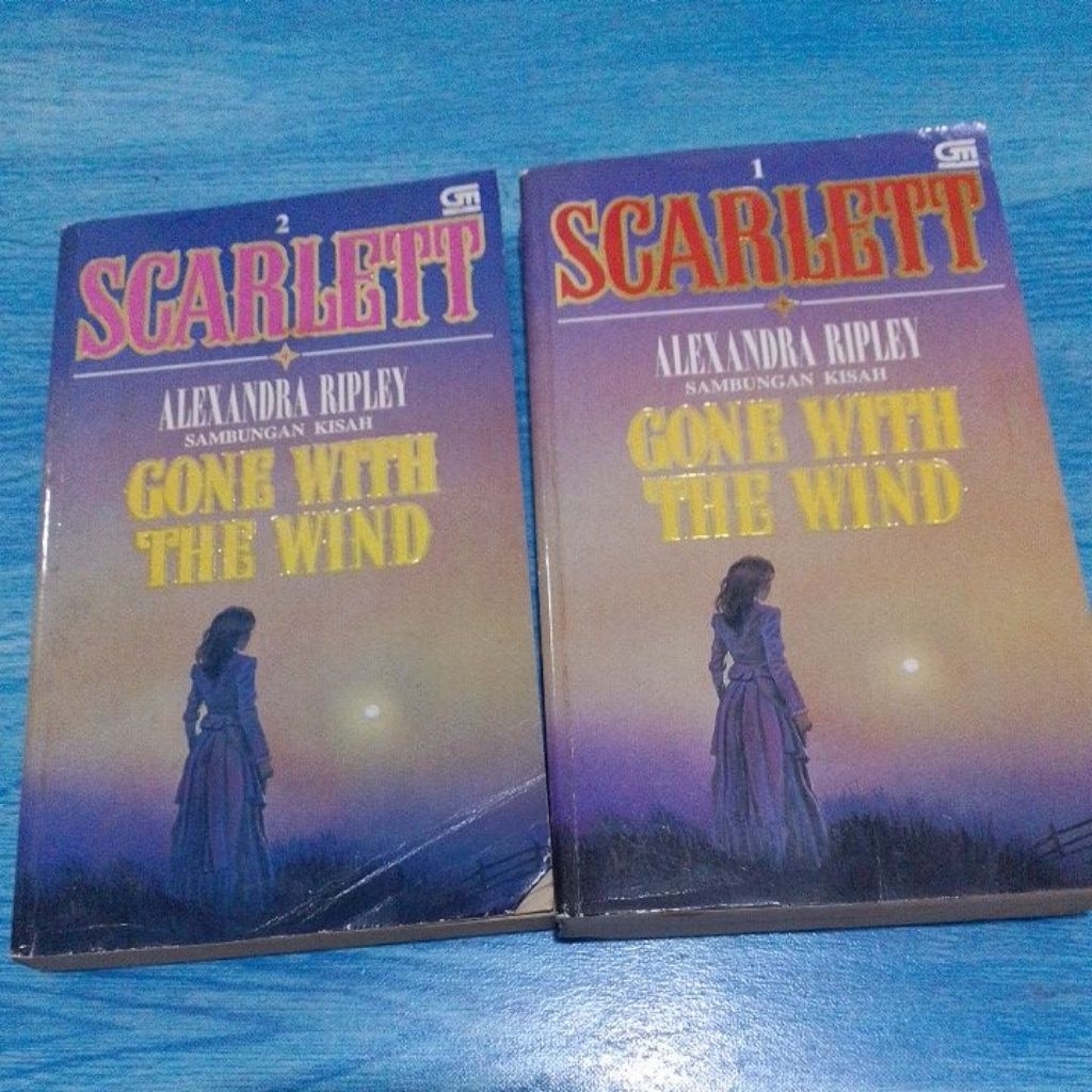 นวนิยายที่น่าดึงดูดของ Scarlett เป็นชุดโดย Alexandra ripley