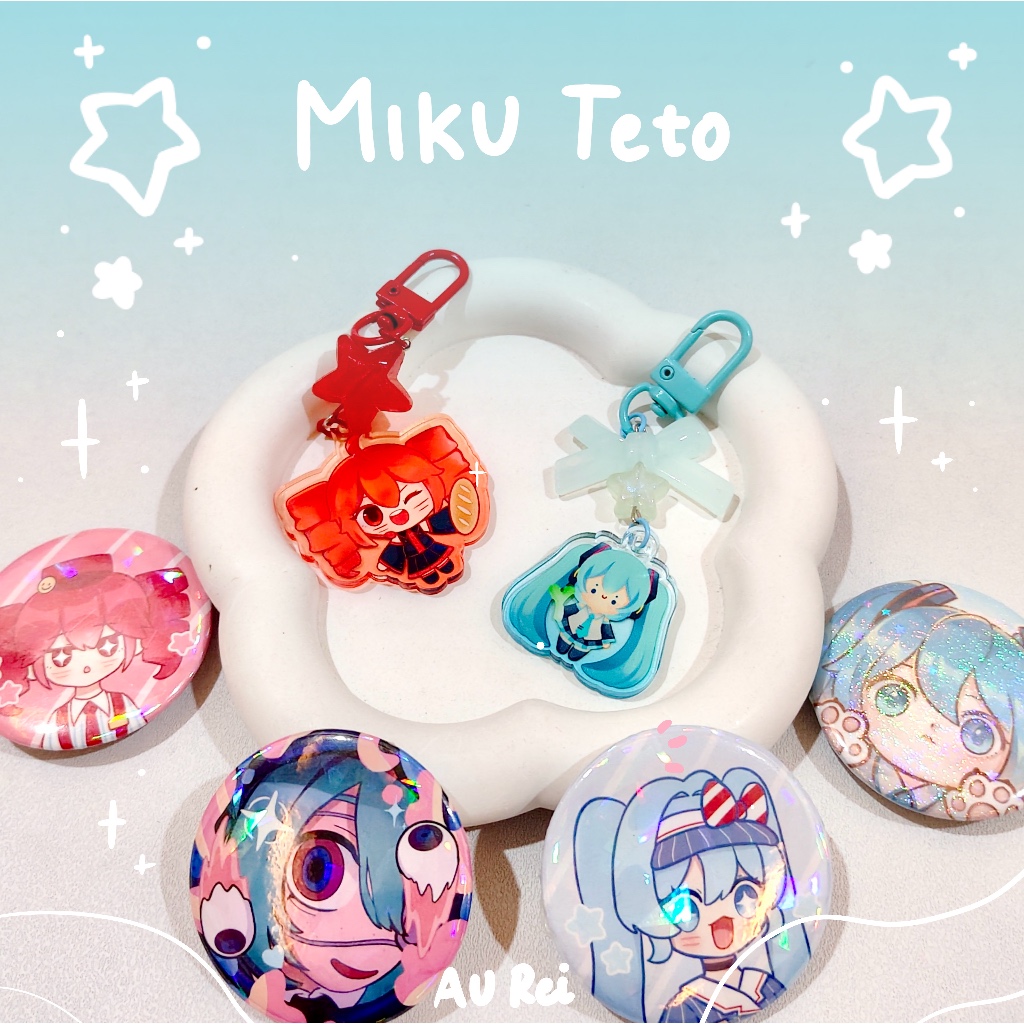 สติ๊กเกอร์ mezmerizer ตรวจสอบ ITO Miku | ห้อยโทรศัพท์แบบปักหมุด | ผ้ากอซ tein Hatsune Miku Vocaloid 