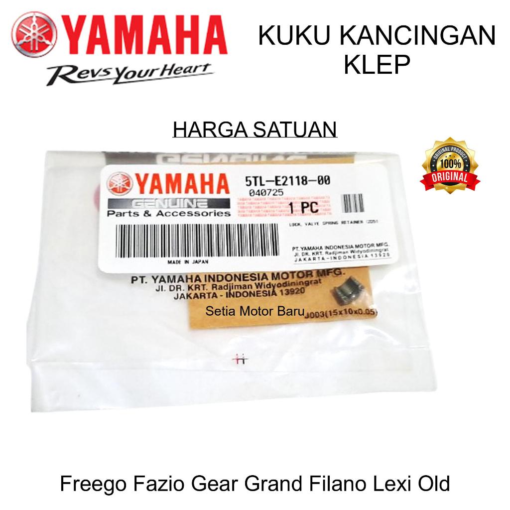 Fazio Freego Gear Grand Filano Lexi เก่าวาล์วปุ่มเล็บเดิม Yamaha YGP 5TL-E2118-00