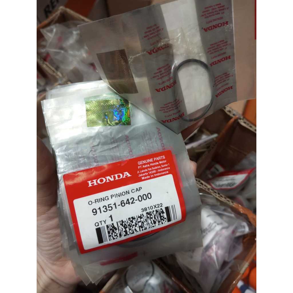 หมวก ORing Pinion BeAT eSP / 91351-642-000 ORIGINAL AHM