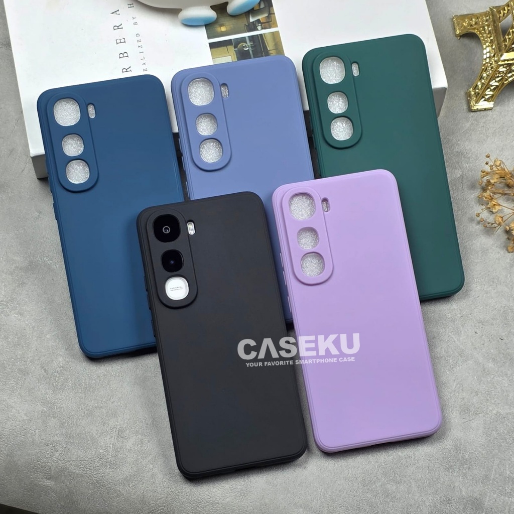 Iqoo Z10 Lite Softcase Macaron Square / Case Square Edge Case Iqoo Z10 Lite