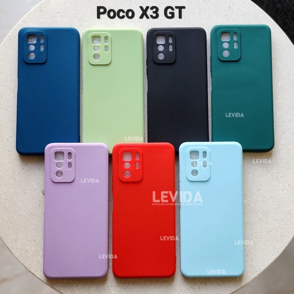 POCO X3 GT POCO X3 NFC POCO X3 PRO POCO X4 PRO 5G POCO X5 5G CASE MACAROON SQUARE LIQUID CASE POCO X