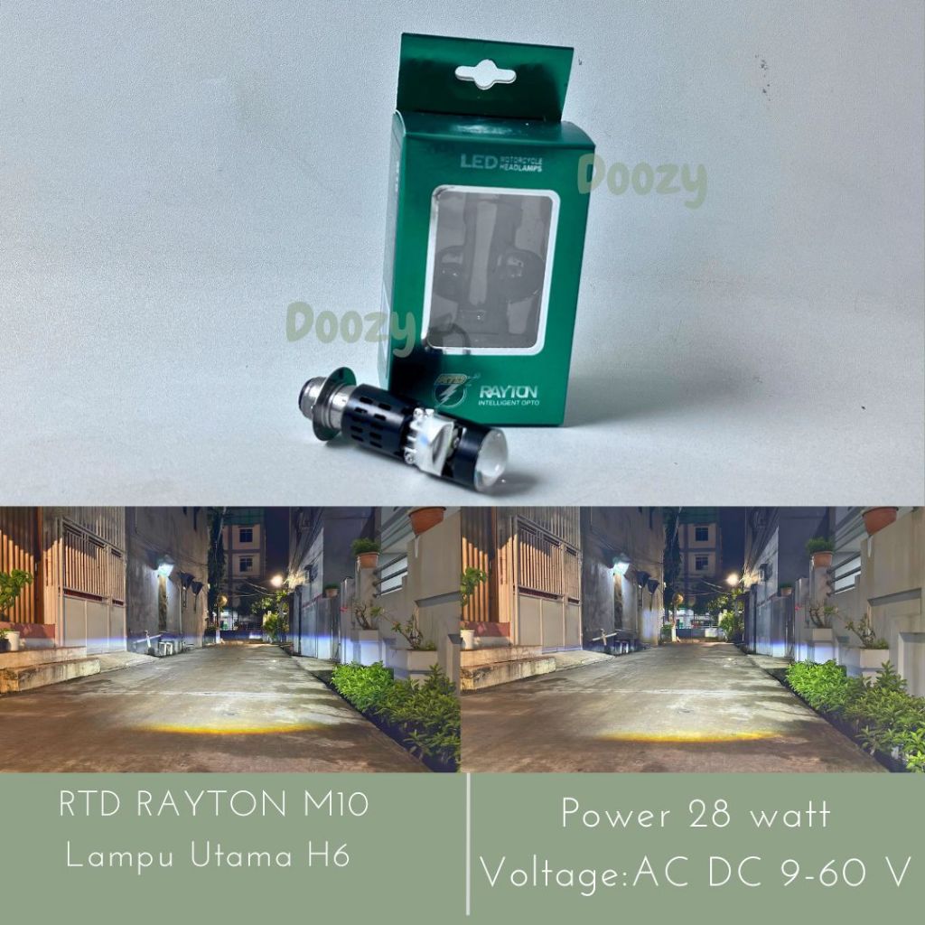 RTD RAYTON M10 - ไฟหน้า LED H6