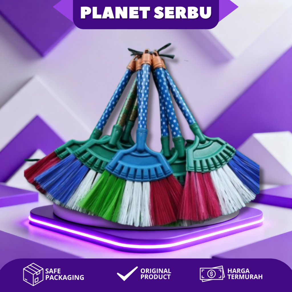 MINI BROOM FOR CARS MADE OF NYLON STRING / MINI NYLON STRING FLOOR / MINI STRING BROOM / 9-FINGER NY