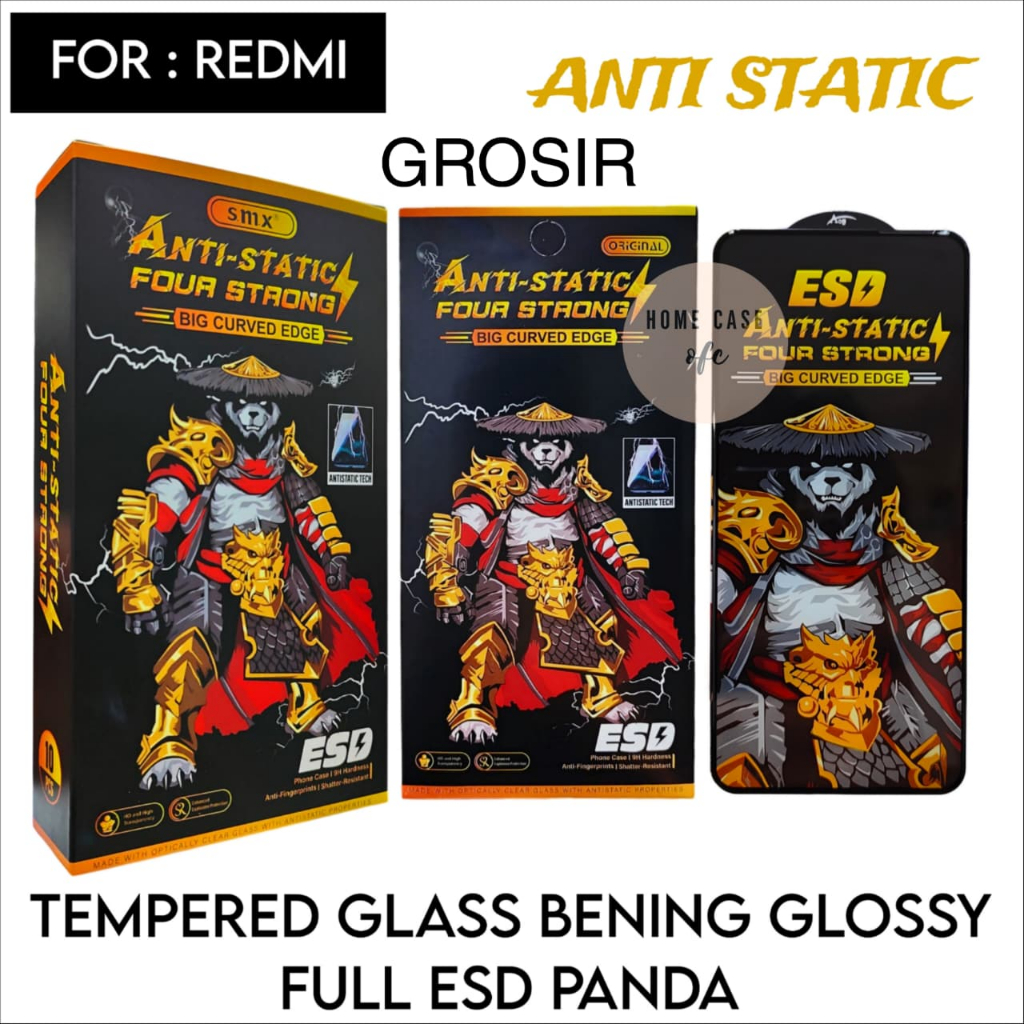 PER กล่องกระจกนิรภัย REDMI แก้วเต็ม ANTI STATIC REDMI 9A RD 9C RD 10C RD 12 RD 12C RD 13 RD 13C RD 1