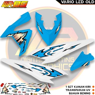 STRIPING TRANSPARAN VARIO LED OLD 2014-2016 | MOTIF VARKY VIETNAM STYLE 2 | VARIO 125/150CC PREMIUM QUALITY CODE  C