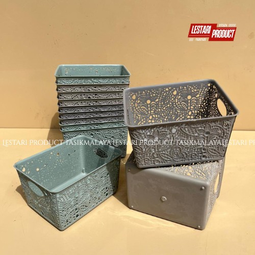 (12 ชิ้น) FLORA ERIKO MINI BASKET | ตะกร้าอเนกประสงค์ | ปุ่ม PLACE | อุปกรณ์เสริม PLACE | BOLT PLACE