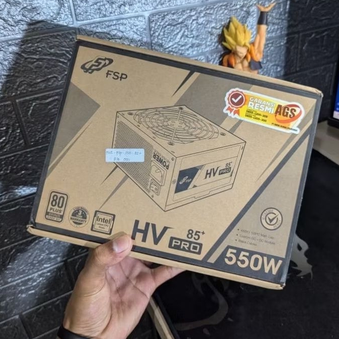 FSP HV Pro 550W 550watt PSU แหล่งจ่ายไฟคอมพิวเตอร์พีซีสําหรับเล่นเกม