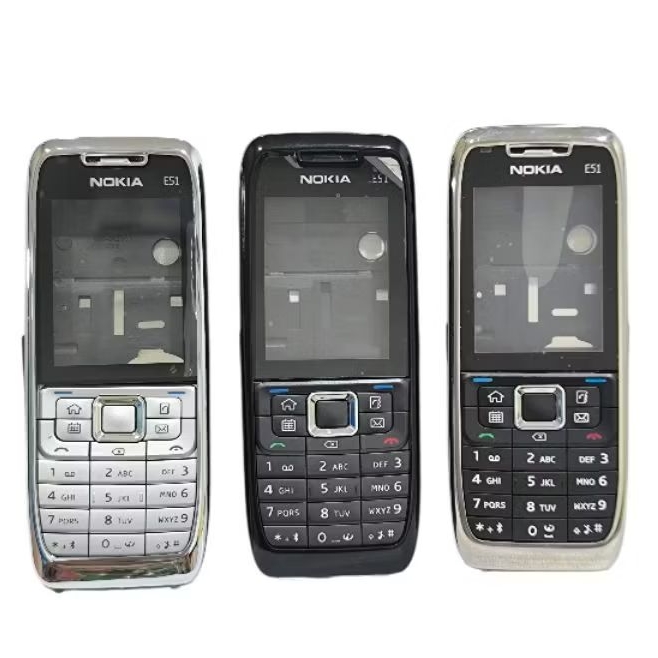TOMBOL Nokia E51 ครบชุด ปลอกไม่มีปุ่มด้านข้าง