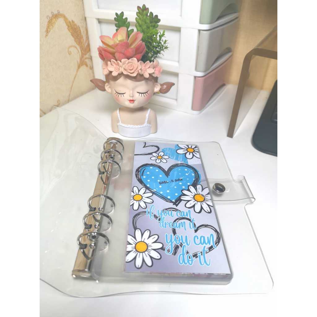 A6 SCRATCH OFF SAVING CHALLENGE GOAL PACKAGE 6 ล้านด้วย GLOSSY LAMINATING