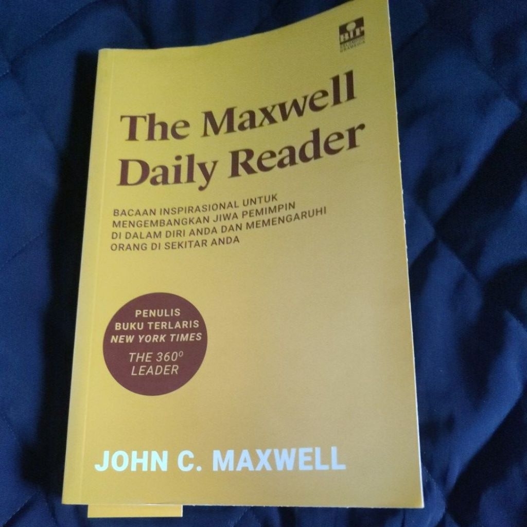 เครื่องอ่านรายวัน Maxwell โดย john c maxwell