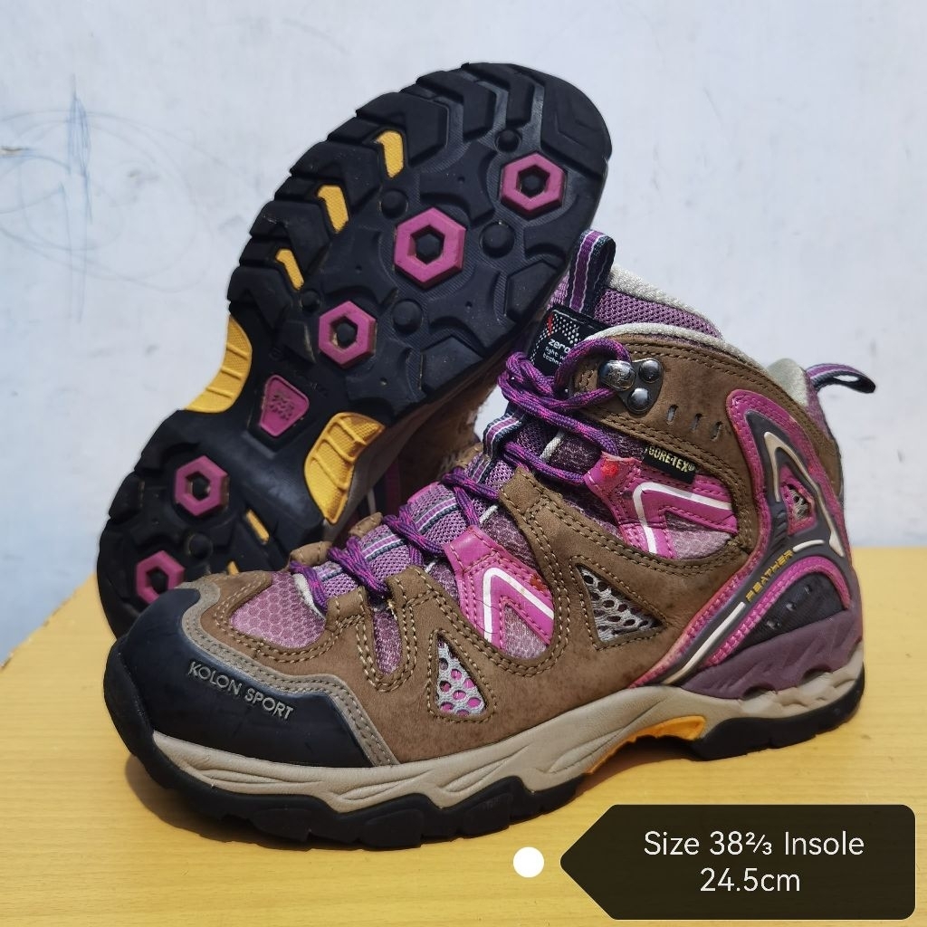 KOLON SPORT GORE-TEX MID 38.5 รองเท้าเดินป่า