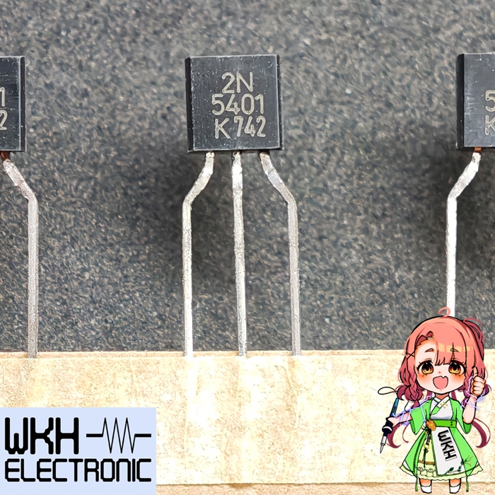 ทรานซิสเตอร์ต้นฉบับ 2N5401 TR 2N 5401 2N5401-AT/P PNP 600mA 150V TO-92