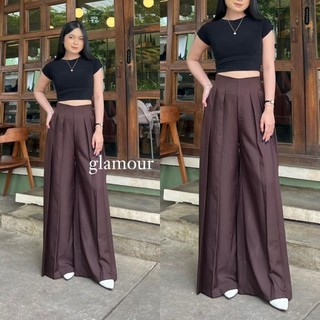 Glamour - Laviie Pants Kulot Palazzo - Highwaist Celana Panjang Wanita Viral Kasual Nyaman di Pakai