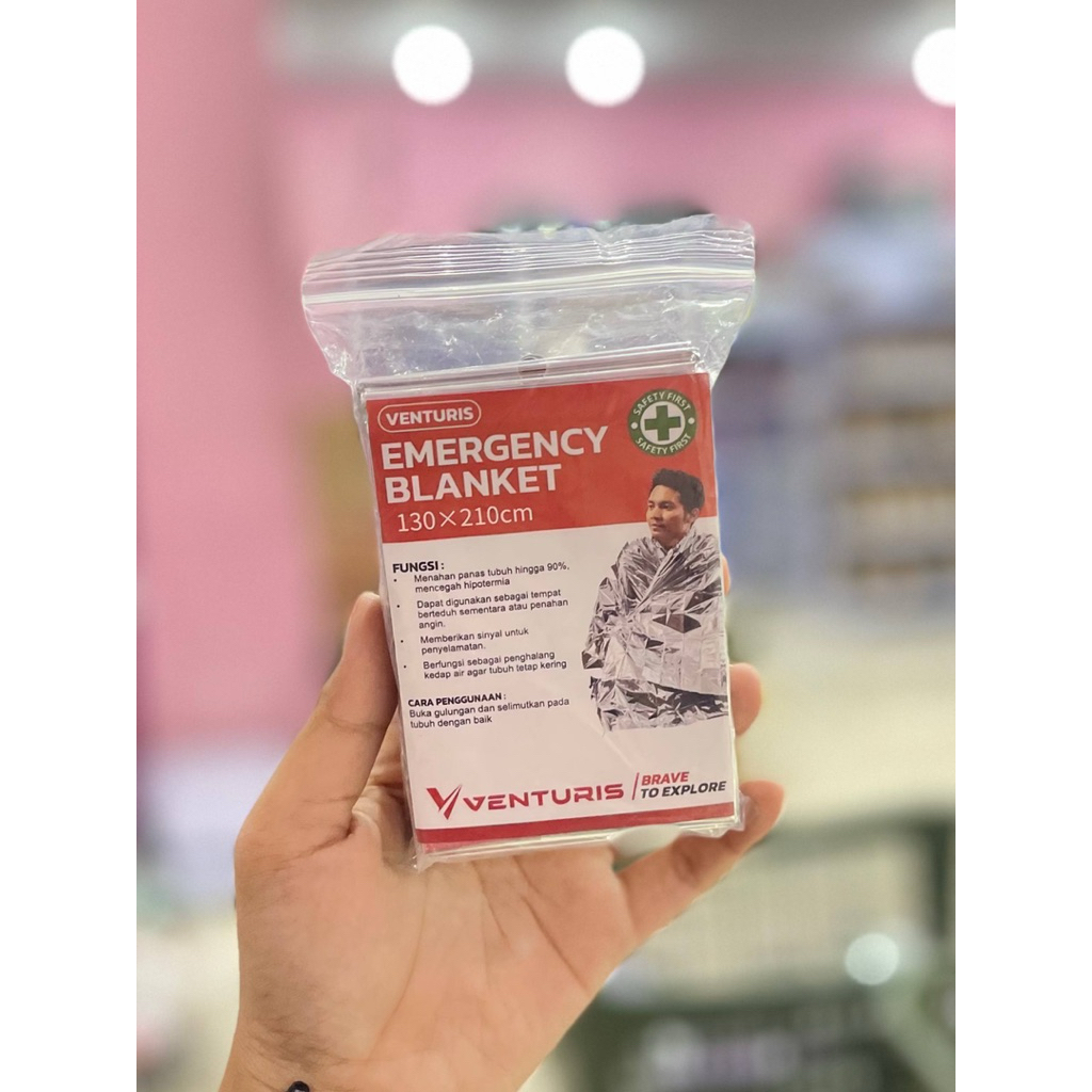 •JEJU• EMERGENCY BLANKET 130x210 EMERGENCY BLANKET
