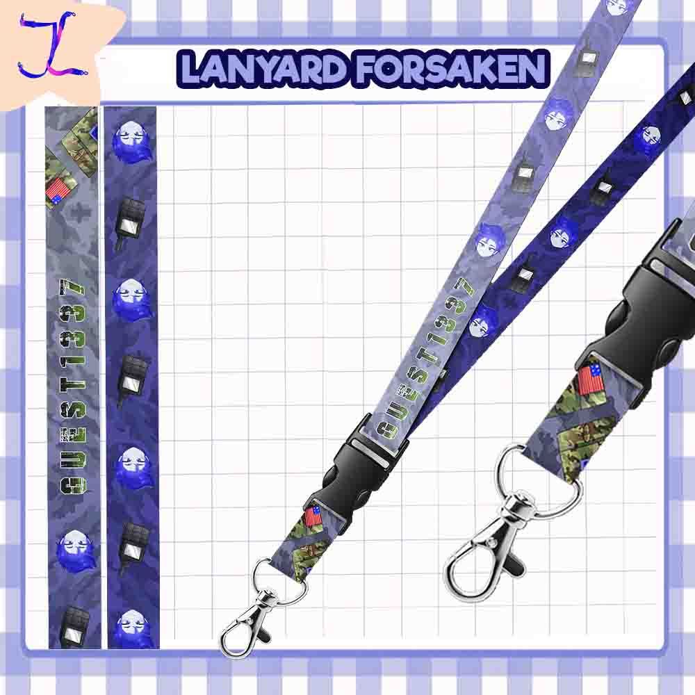 GANTUNGAN Lanyard / สายคล้องคอ GUEST 1337 - FORSAKEN