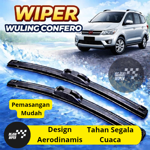 ที่ปัดน้ําฝน Wuling Confero Frameless Wuling Confero 1 ชุดที่ปัดน้ําฝนด้านหน้า Wuling Confero S