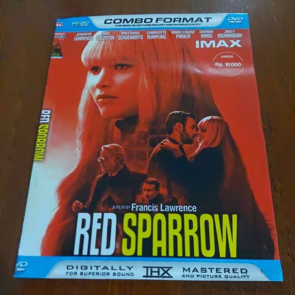 ดีวีดี "RED SPARROW" JENNIFER LAWRENCE