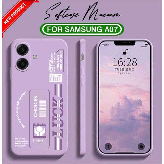[UV36] Softcase Square Luck For SAMSUNG A07 - CASE - CUTE CASE