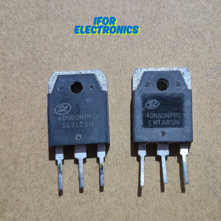 IGBT MOSFET SL 40N60 SILAN 40N60NPFD 40N 60NPFD FGH 40N 60 CAPUTAN พาวเวอร์ซัพพลาย