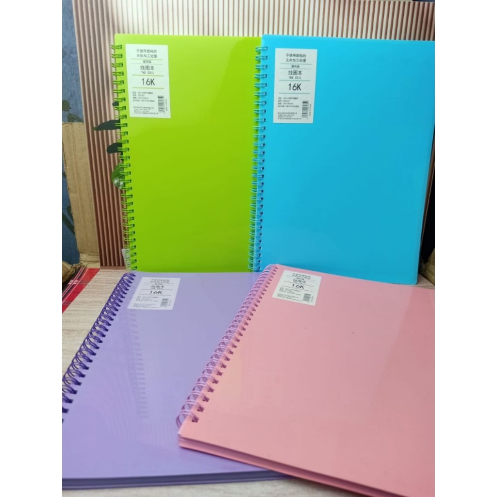 SPIRAL โน๊ตบุ๊คพร้อมกระดาษสี RING B5/NOTEBOOK/SPIRAL NOTEBOOK B5
