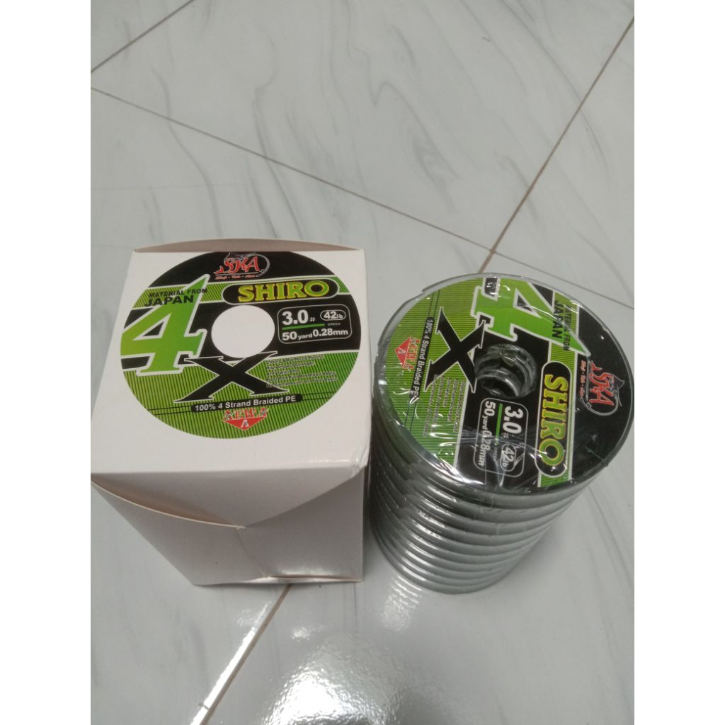 เกลียว PE SHIRO X4**
