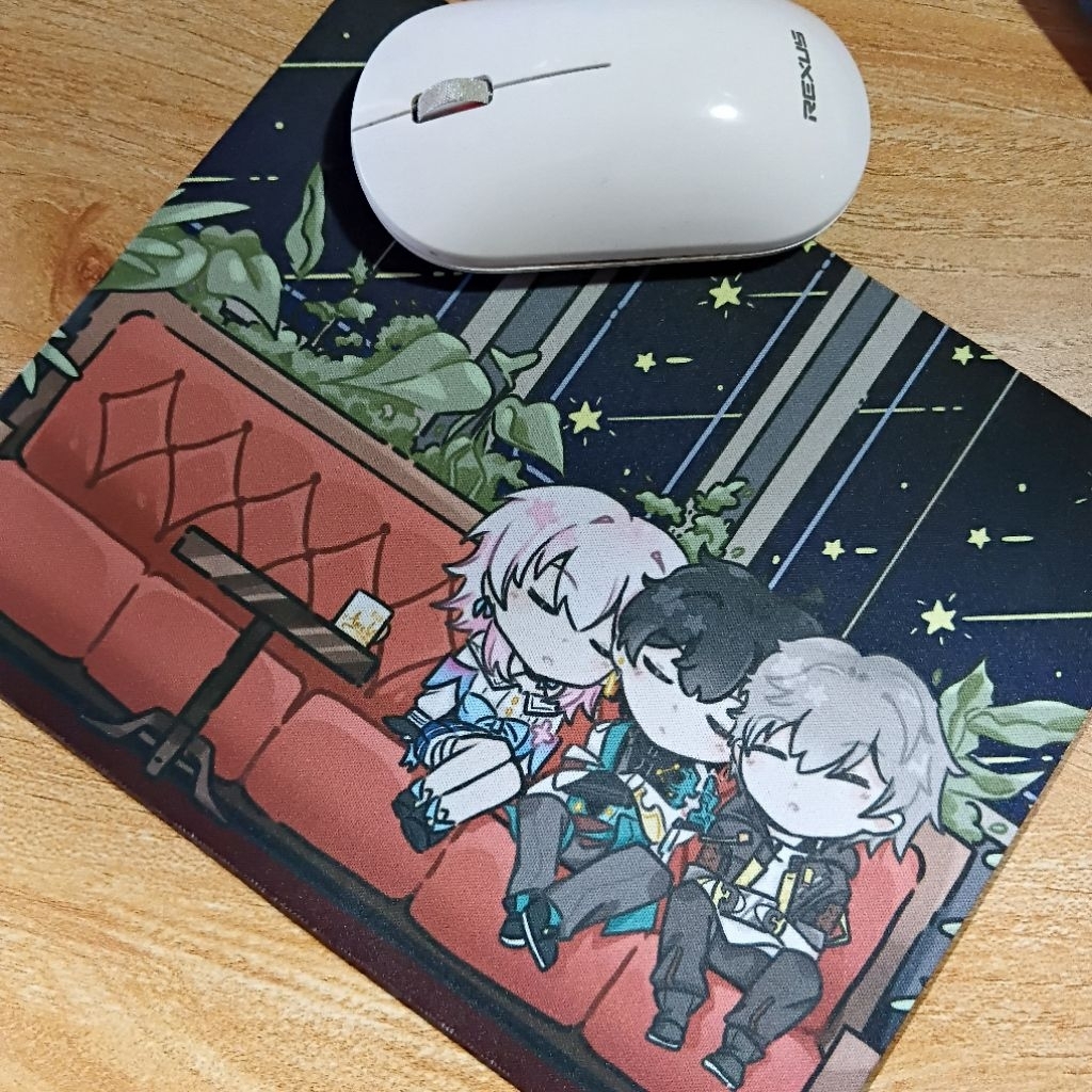 Fanmerch - Honkai Star Rail - แผ่นรองเมาส์ Trio แบบไร้ชื่อ