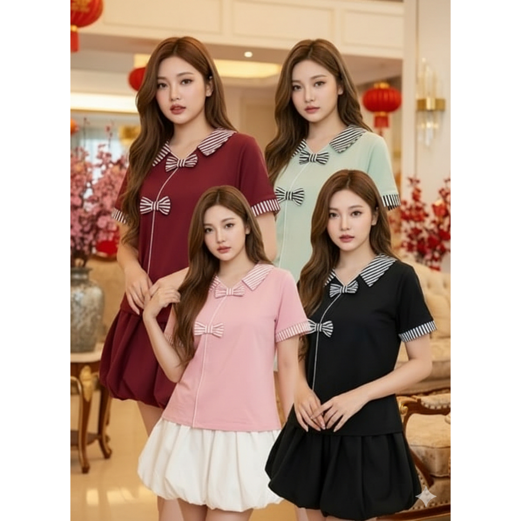 KATUN [TOP] 71391 4A JUMBO COTTON เสื้อยืด TOKOMOI LM จีนปีใหม่เสื้อยืด SINCIA CNY