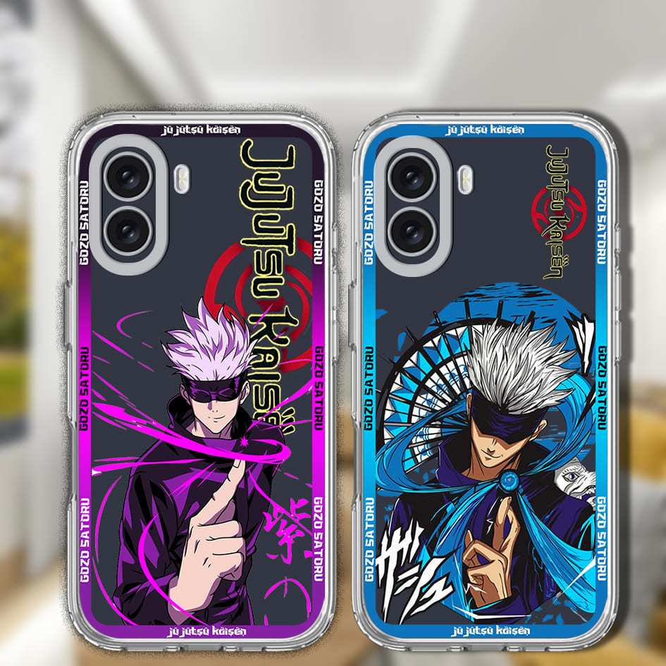 เคสใสสําหรับ Poco F8 PRO F8 ULTRA C85 C75 C71 C65 F4 X5 F5 X6 F6 X7 F7 M4 M5 M6 PRO Motif jujutsu ka