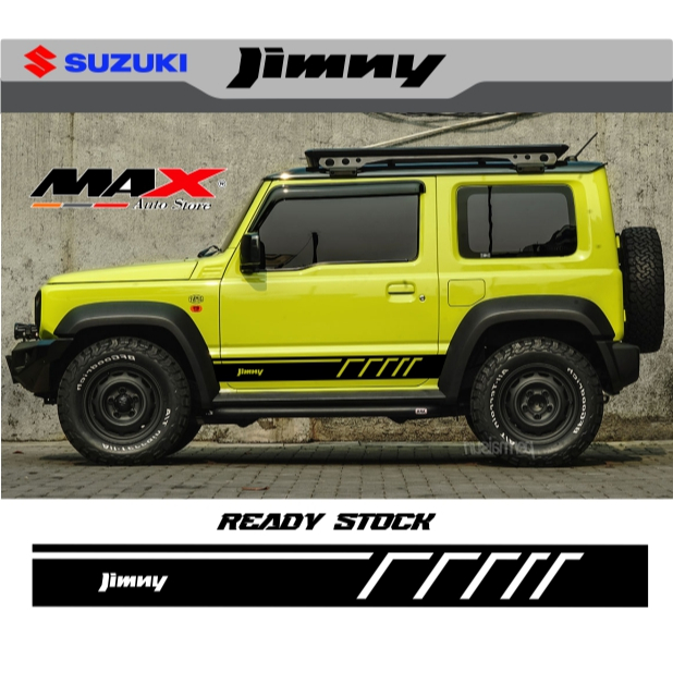 สติ๊กเกอร์ Suzuki Jimny อุปกรณ์ไวนิล Jimny ใหม่ทั้งหมดไม่จางหายได้อย่างง่ายดายใหม่ล่าสุด