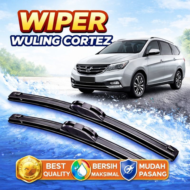ที่ปัดน้ําฝน Wuling Cortez Frameless Wuling Cortez Wiper 1 ชุดที่ปัดน้ําฝนด้านหน้า Wuling Cortez