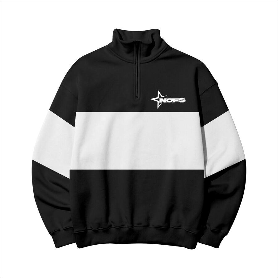 NOFS Half Zipper Rugby Sweater เสื้อกันหนาวผู้ชาย Halfzip