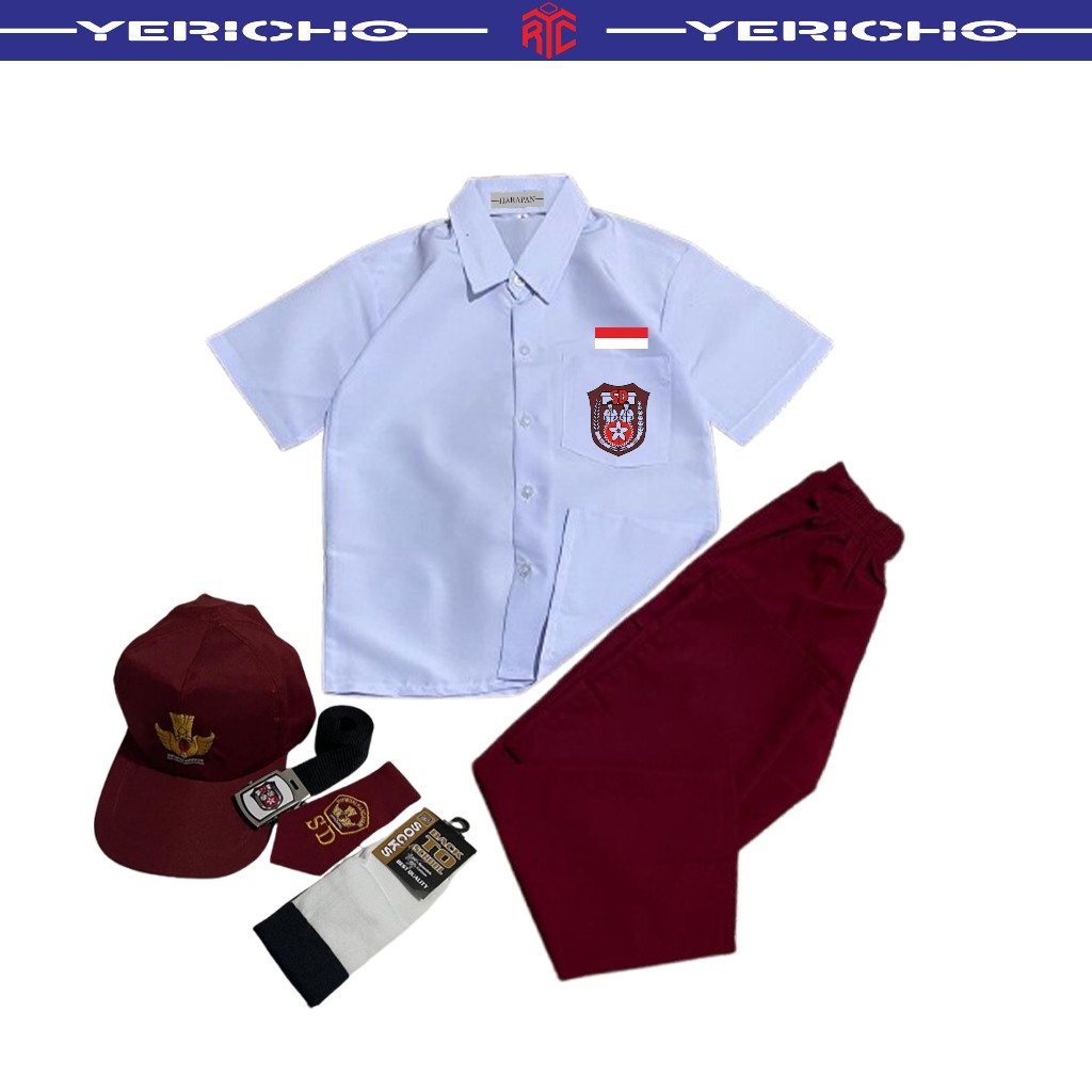 Yericho-ชุดนักเรียนประถมแขนสั้น 01